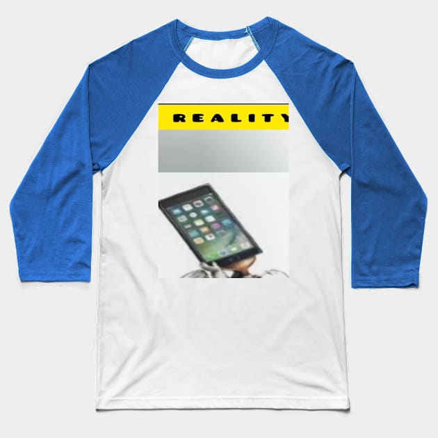 Sad reality of new generation. Baseball T-Shirt by MorningXtar-Lifestyle